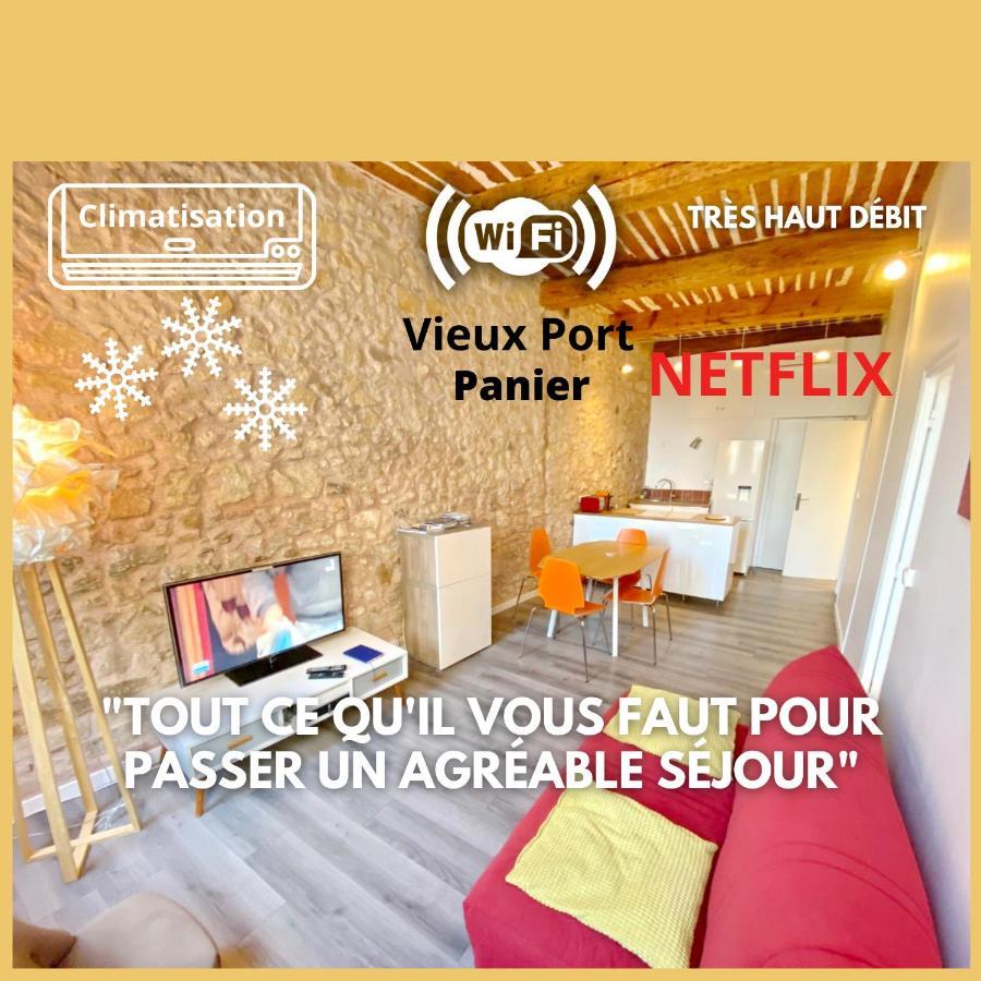 Vieux Port Proximite Panier Clim Central Cachet Марсель Экстерьер фото