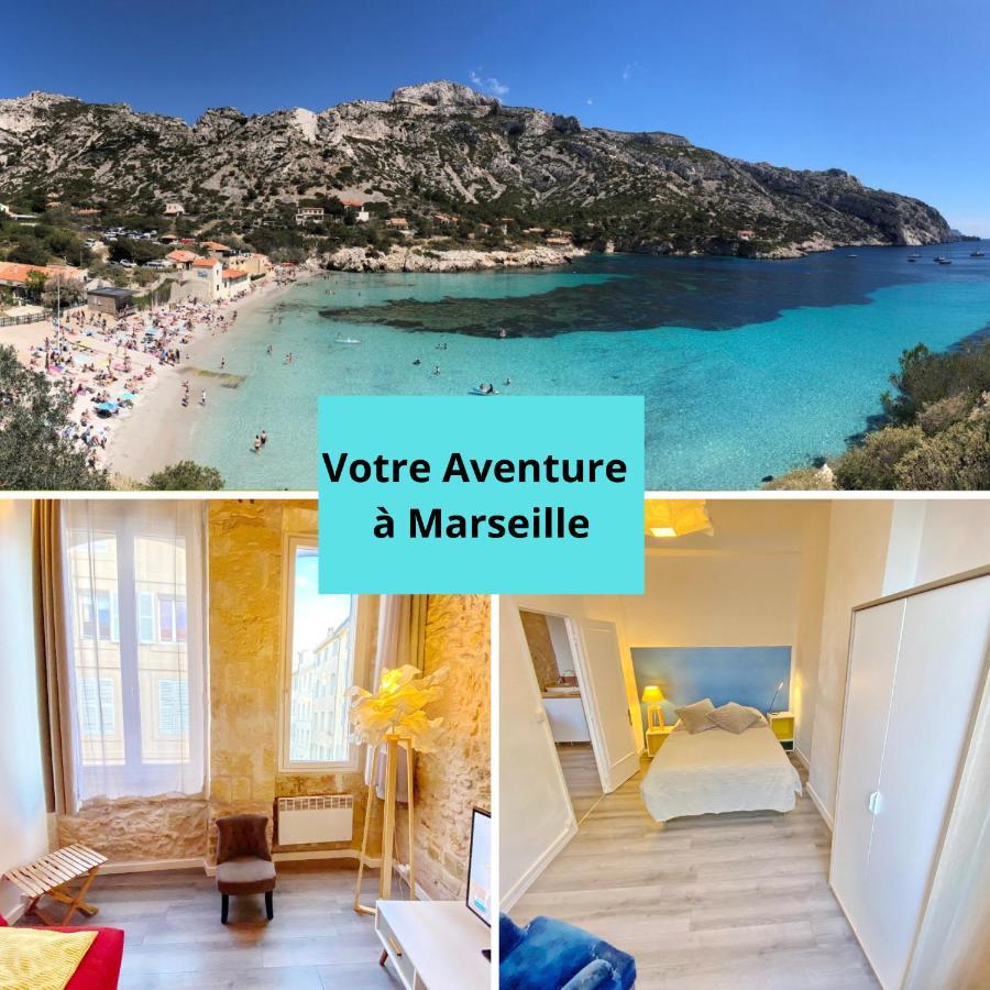 Vieux Port Proximite Panier Clim Central Cachet Марсель Экстерьер фото