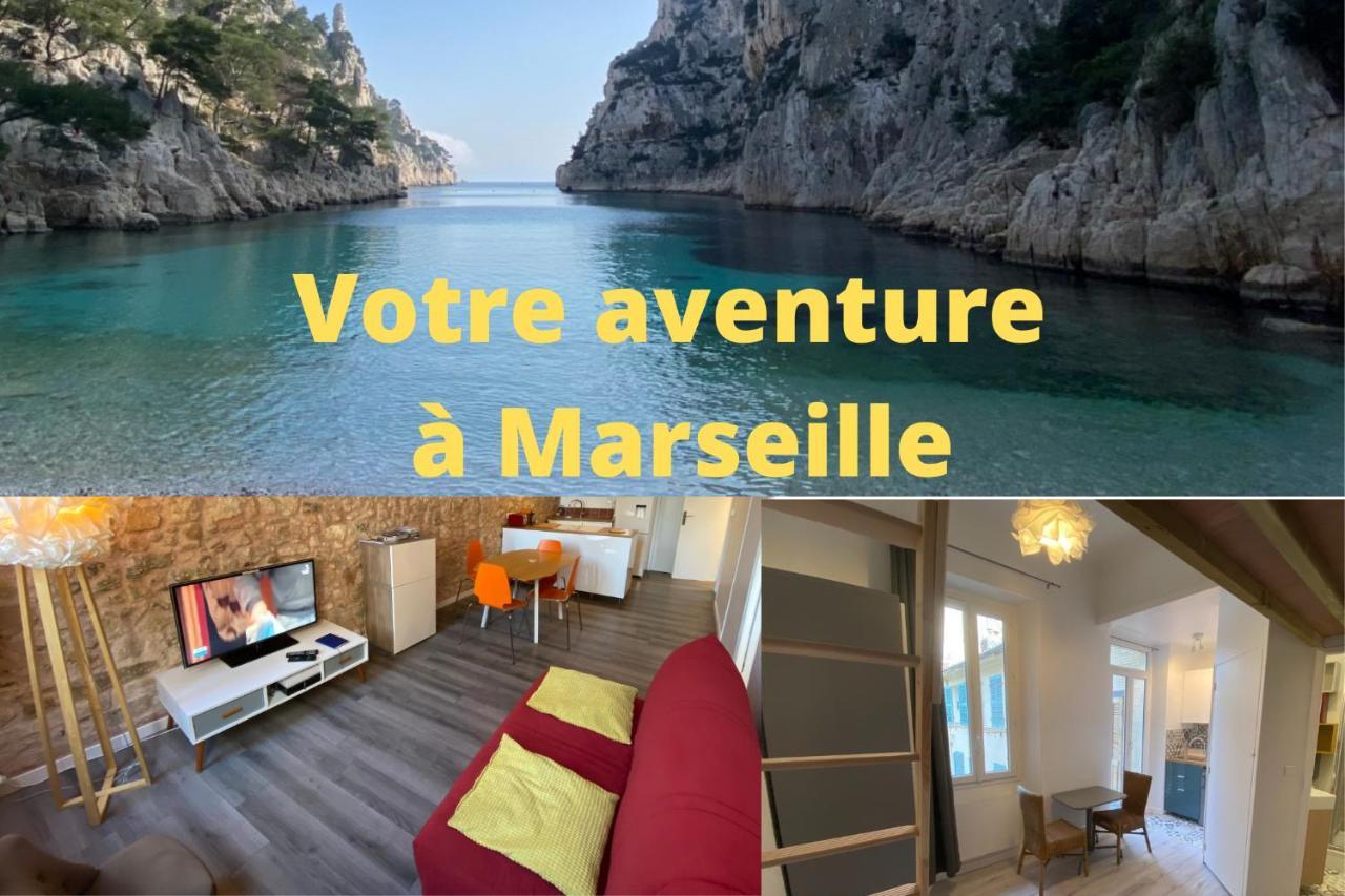 Vieux Port Proximite Panier Clim Central Cachet Марсель Экстерьер фото