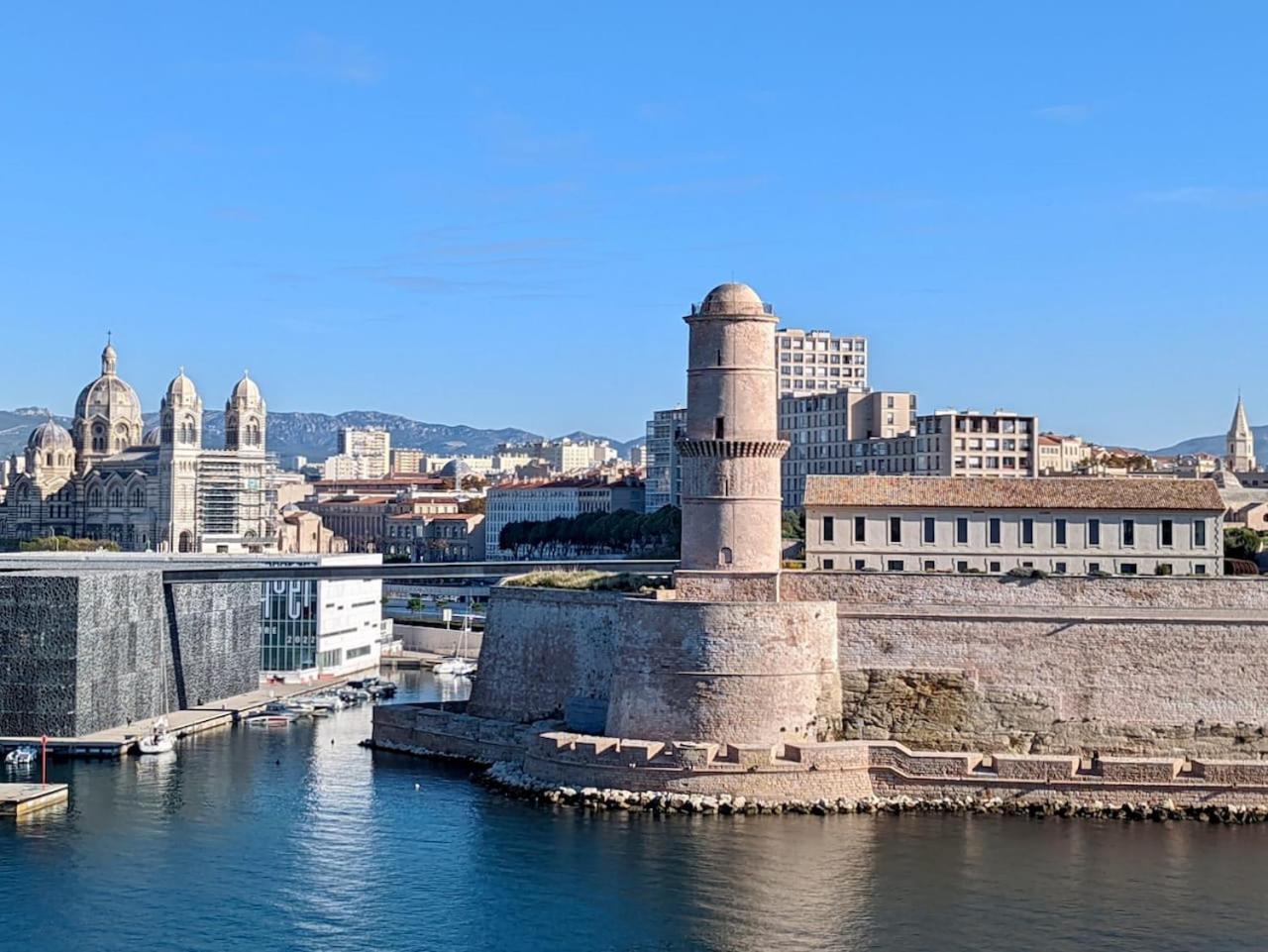 Vieux Port Proximite Panier Clim Central Cachet Марсель Экстерьер фото