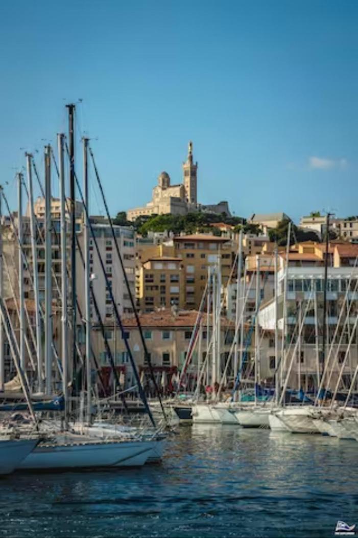 Vieux Port Proximite Panier Clim Central Cachet Марсель Экстерьер фото